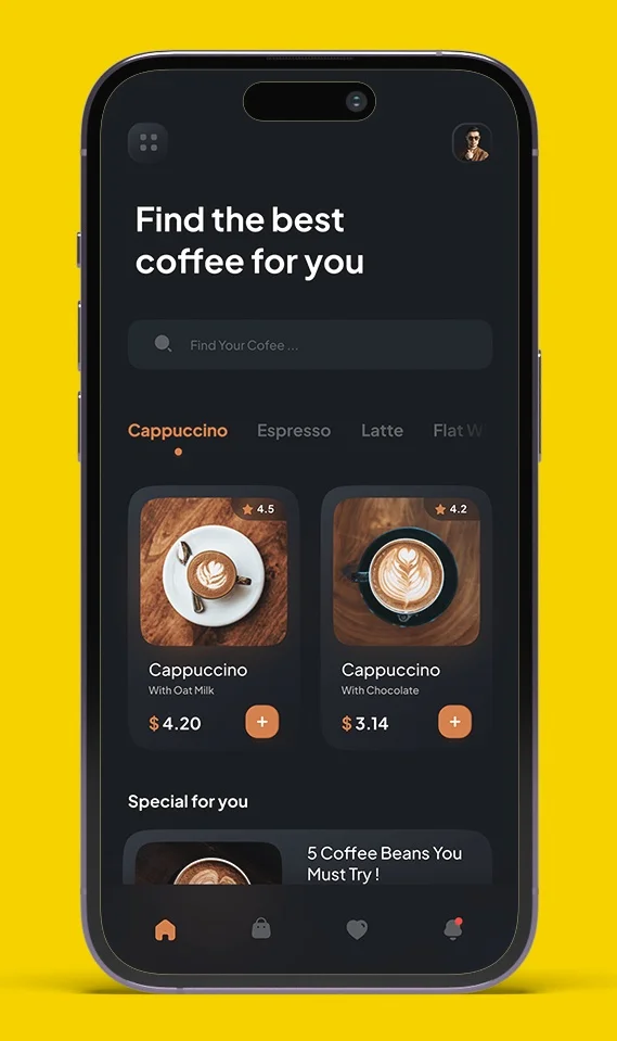 Mobile app UI project