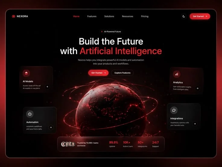 DigitalScope360 website portfolio design