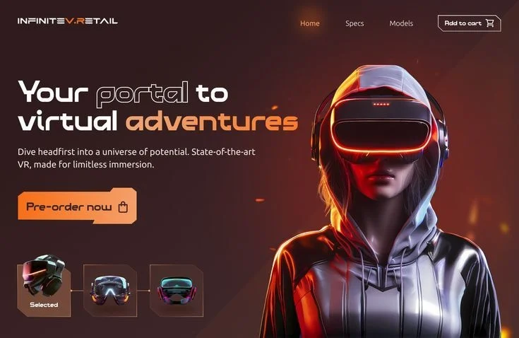 DigitalScope360 website portfolio design