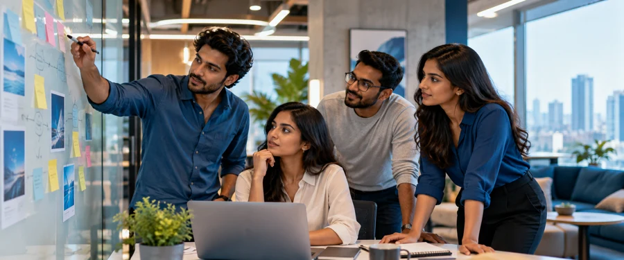 Creative team planning and execution