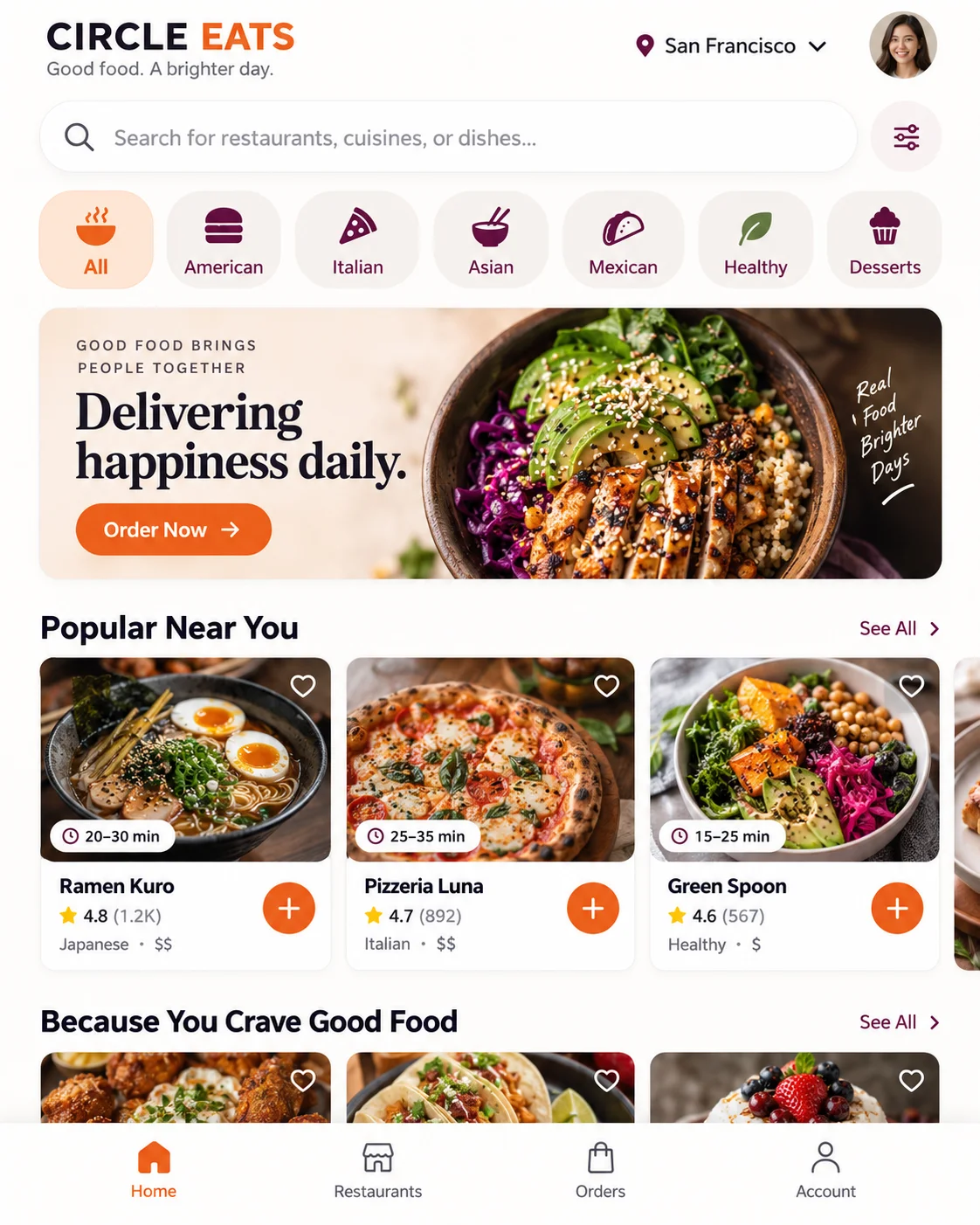 Mobile App UI Design — Interaction clarity
