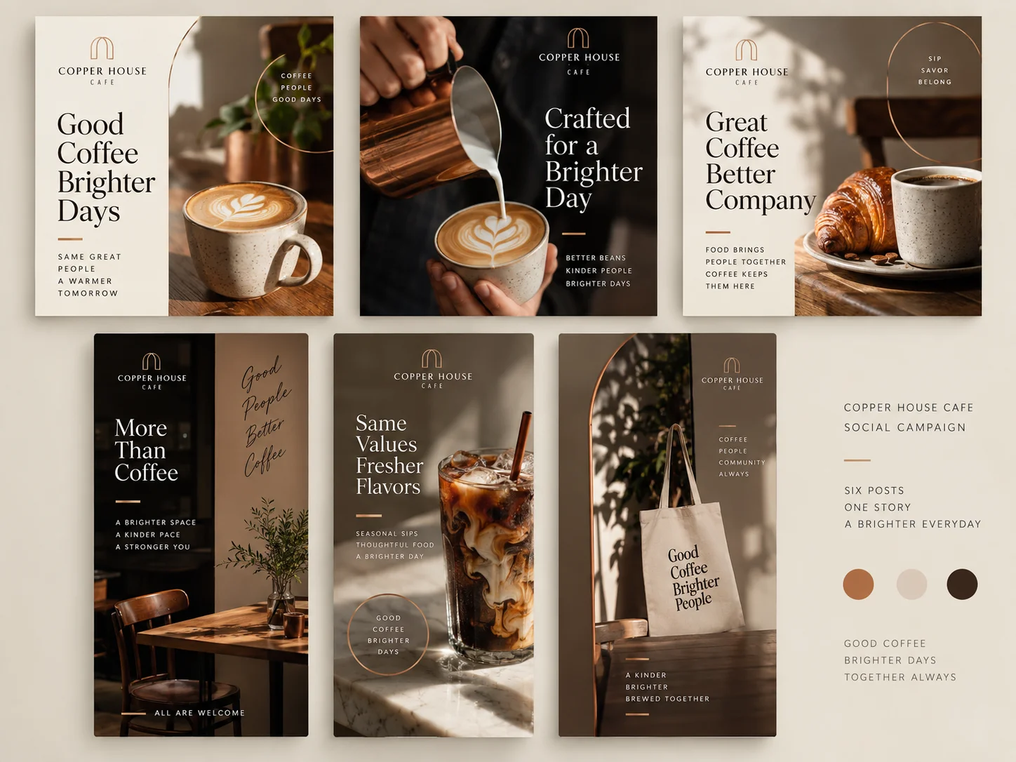 Social Media Posts — Campaign consistency