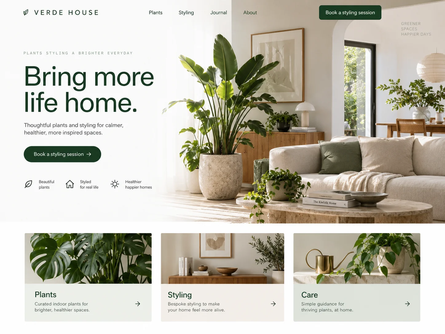 Website Redesign — Structure & speed
